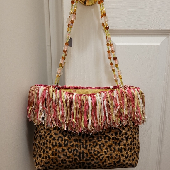 Retro Style Pritz Reversible Fabric Purse 👛 - Picture 11 of 12